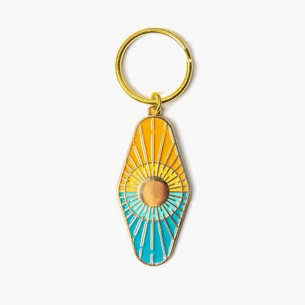 Sun and Sea Enamel Keychain by Cai & Jo