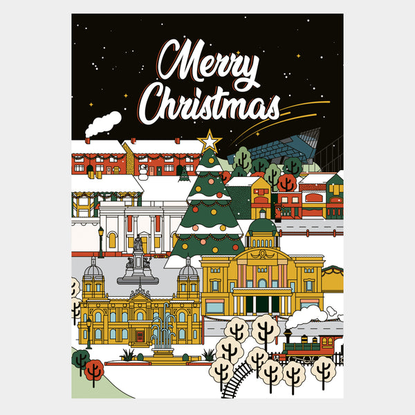 Hull Christmas Print - The Deep by Joseph Cox