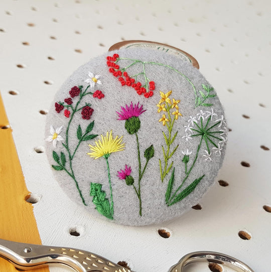 Wild Foods Embroidered Felt Badge